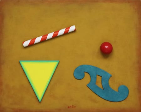 Lucio Del Pezzo — Ocra verde